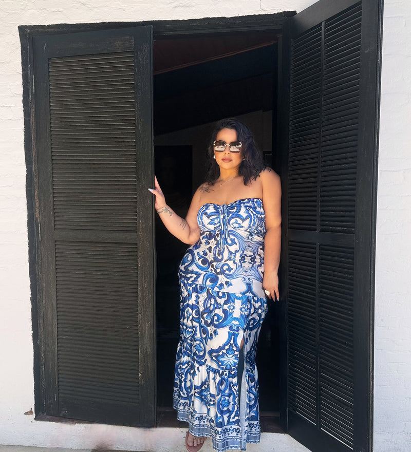 Vestido Vanessa azul