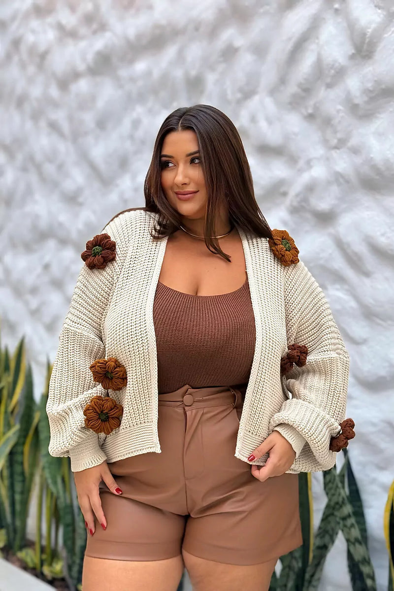 Cardigan de tricô Julia
