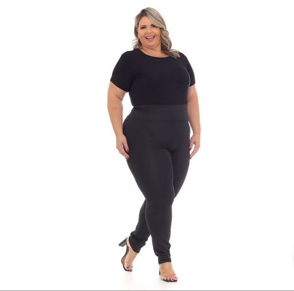 Calça Legging Flanelada