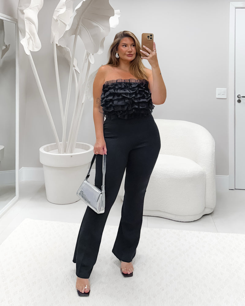 Cropped Voil Fluflu Plus size