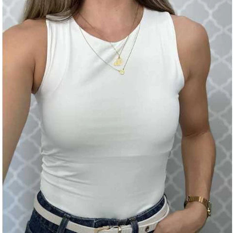 Regata Blusa Feminina Suplex Duplo Básica Lisa Blogueira Tendencia